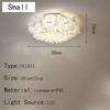 Nordic Italian Design Modern Bedroom Lamp Petals Warm and Romantic Ins Net Red Ceiling Lamp Romantic Girl LED Room Decoration