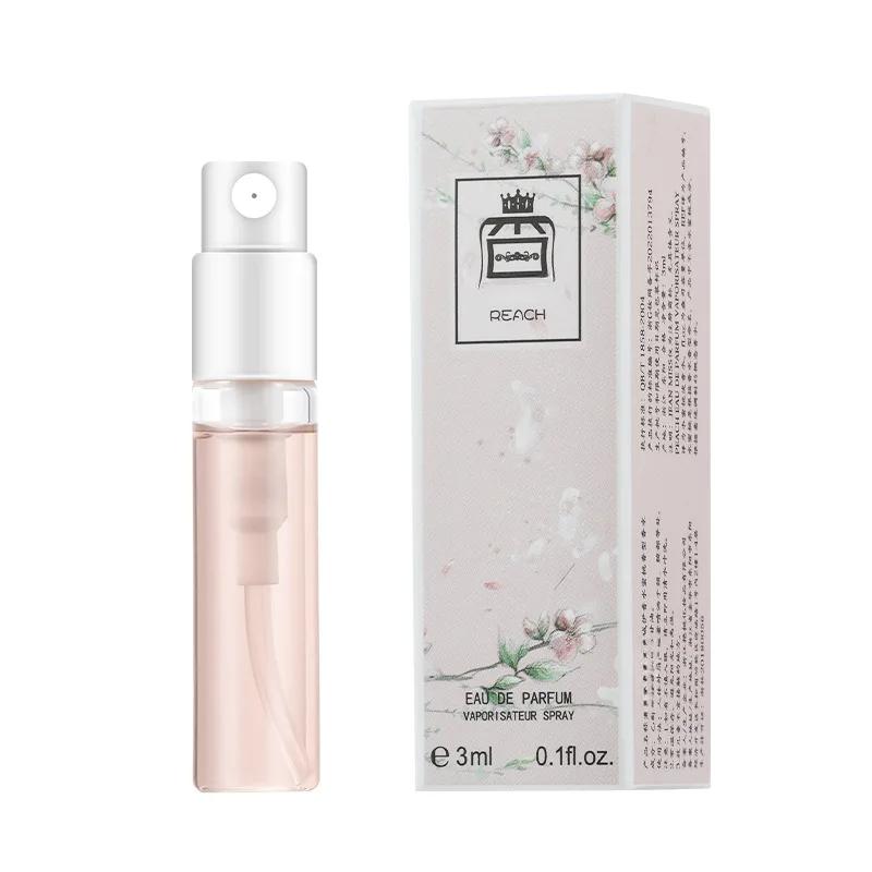 

3 мл феромон духи туалетная вода для женщин мужчин распылитель художественная печатная упаковка женский образец стойкие духи Flower