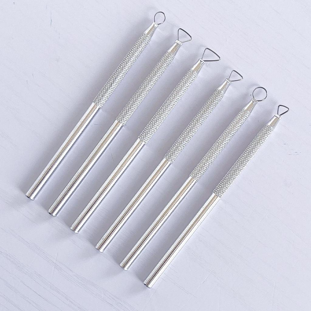 6-Piece Set: Cross-Border Creative Clay Sculpting Aluminum Rods for Pottery Shaping and DIY Carving