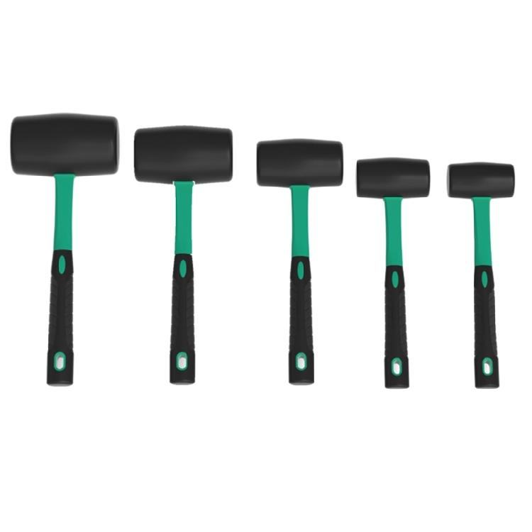 Reinforced Rubber Hammer For Wall Tiling Projects Impacts Reducing Design Comfortable Hammer for Professional Tool