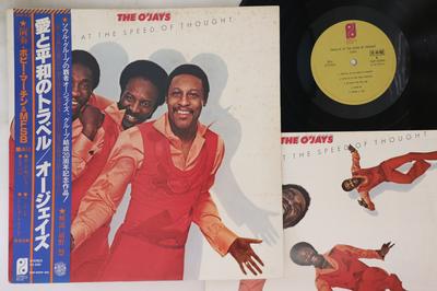LP Record OJAYS  Travelin At The Speed Of Thought 25AP570PROMO PHILADELPHIA I 1977 Japan Obi SoulFunk Used