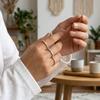 Minimalist Thin Rings for Women Shiny Cubic Zircon Stackable Finger Rings Stylish Girls Party Daily Wear Fashion Accessories