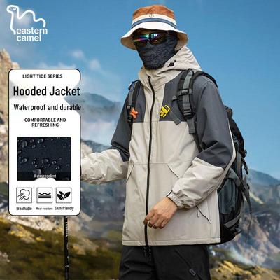 EASTERN CAMEL Unisex Venkovní Větruodolná Nepromokavá Bunda
