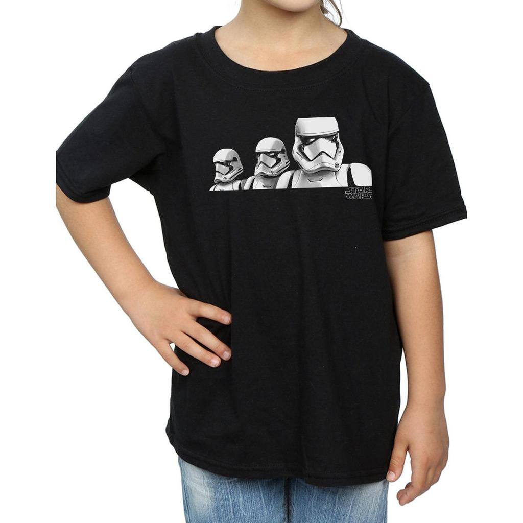 Star Wars: The Rise of Skywalker Girls Star Wars The Rise Of Skywalker Troopers Band Cotton T-Shirt