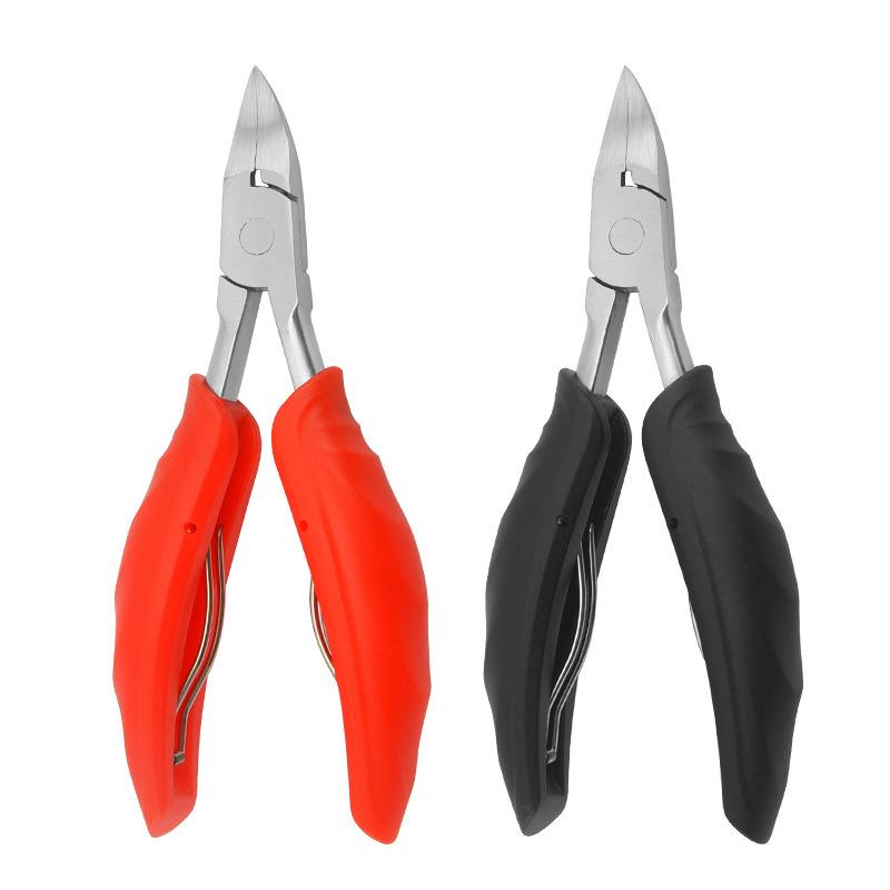Stainless Steel Ingrown Toenail Nippers with Plastic Handle