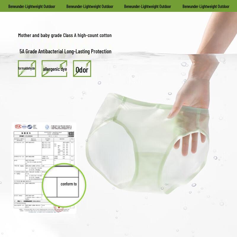 Beneath Women's Antibacterial Cotton Underwear 3-Pack