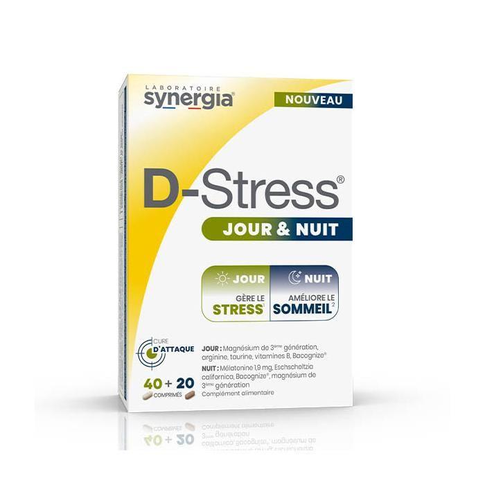 Synergia D-Stress Jour & Nuit 60 Comprimés - Image 4