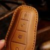 Genuine Crazy Horse Leather Key Case for BYD Dolphin Tang Qin Han Song Car Keys Protection Cover