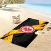 Eintracht Frankfurt Print Strandtuch, Großes Weiches Schnelltrocknendes Handtuch für Strand Camping Schwimmen