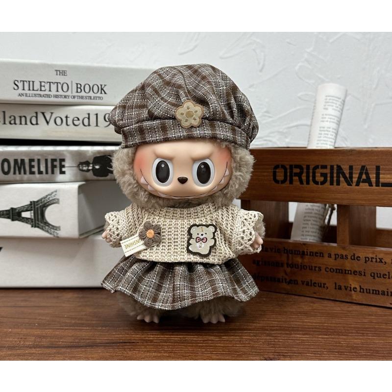 Suit for 17cm Doll Clothes, Labubu Doll Clothes, Costumes for Labubu Dolls, Labubu Outfit,  Excluding Dolls