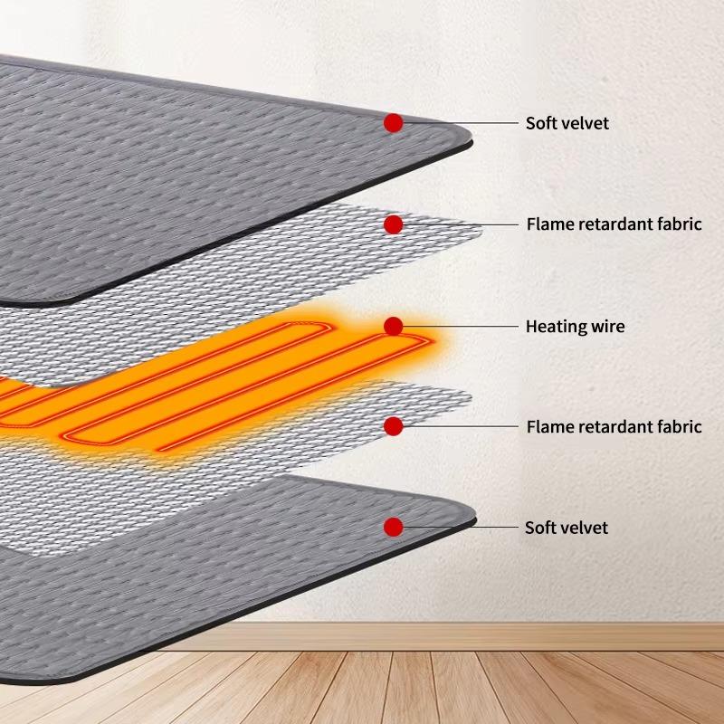 Electric Heating Pad Back Waist Belt Warm Blanket Office Home Temperature Control Warming Hand Leg Abdomen Pain Relief Support