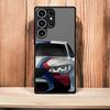 Cool WM Dream Car Tail Phone Case for Samsung Galaxy S23 S24 Ultra S22 S21 S20 S10 Plus S23 FE S9 Shockproof Matte Cover