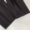 Prada P2062 Bold Satin Slacks Pants Bottoms 40 BordeauxUsed
