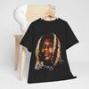 Maglietta Young Thug Bianca, Maglietta Rap Vintage Young Thug Stampa Grafica Hip Hop T-Shirt, Maglietta Merch Gunna Thugger Oversize Cotone Pesante