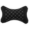 Universal Red Wine Car Neck Pillow & Lumbar Support Cushion for All Seasons, for Both Adults and Children.