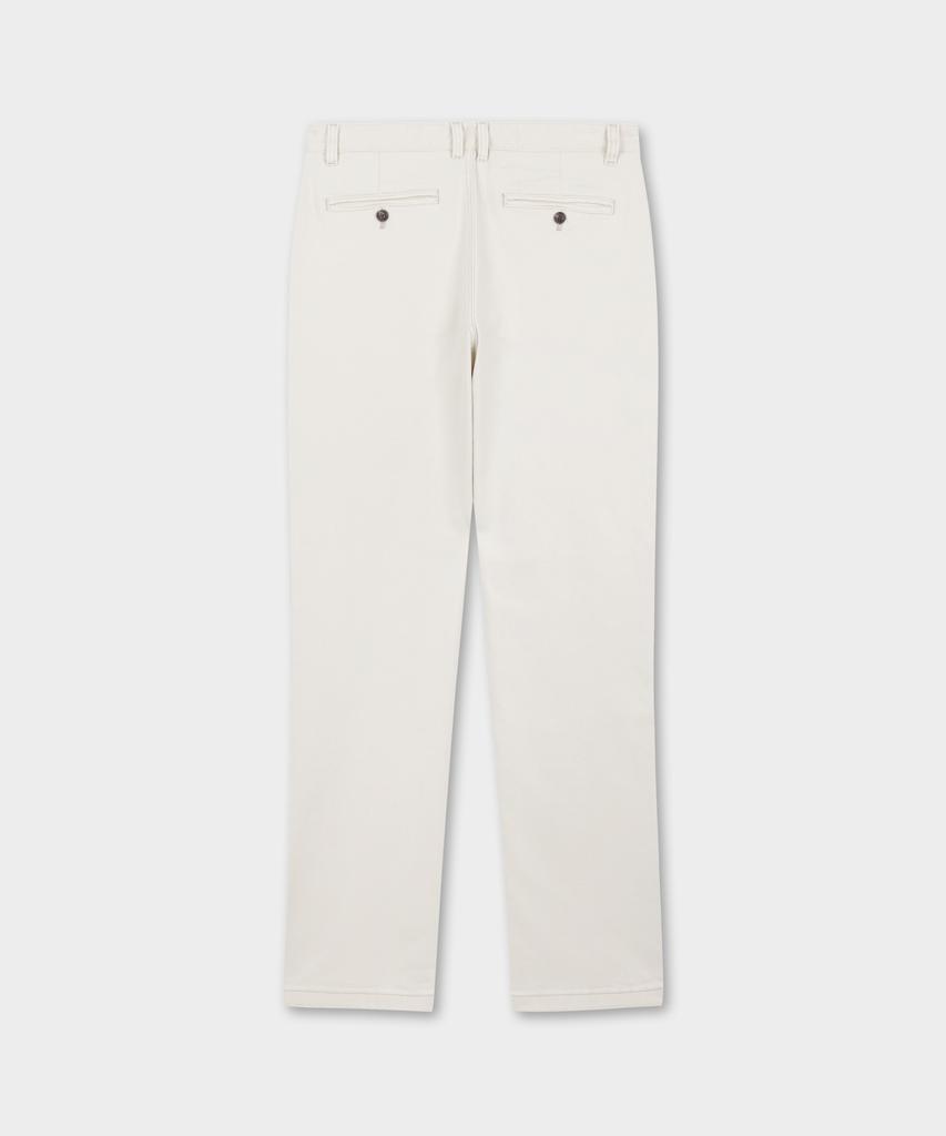 BROOKS BROTHERS Garment-Dyed Pants (Ivory) (Bbpcmbf301)