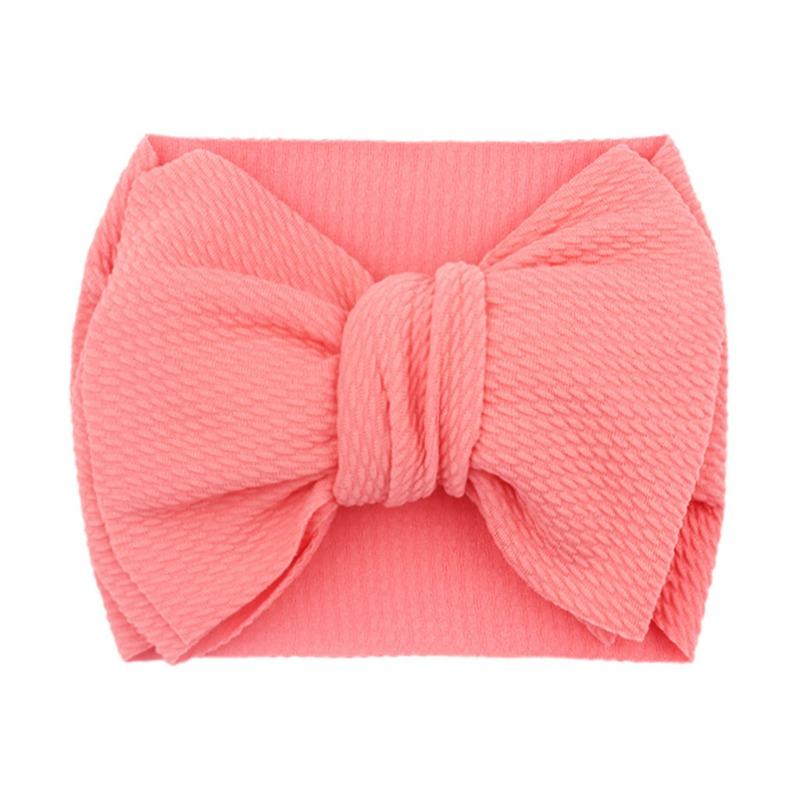 Creative Soft Children's Headband Cute Solid Color Bow Baby Hair Accessories Infant Multi-color Headgear
