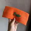 Korea Fashion Letter Headband For Women And Men With Knitted Material Fall Winter Accessory