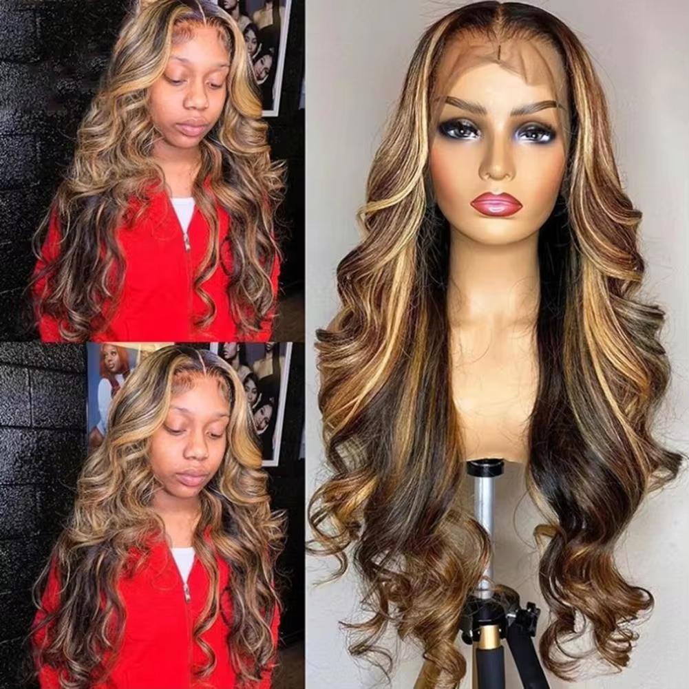 Front Body Wave Lace Wigs Human Hair Pre Pinched Human Hair Lace Closure Glueless Wigs Brazilian Human Hair Wigs For Black Women
