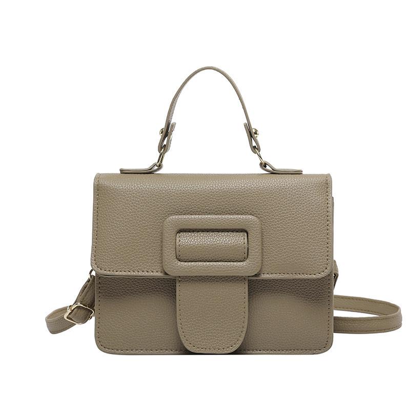 

Stylish Vintage Korean Handbag For Women 2024 Fashionable Small Square Bag In Trendy Colors хакі