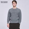 Mark Fairwhale Men's Textured Crew Neck Knit Sweater