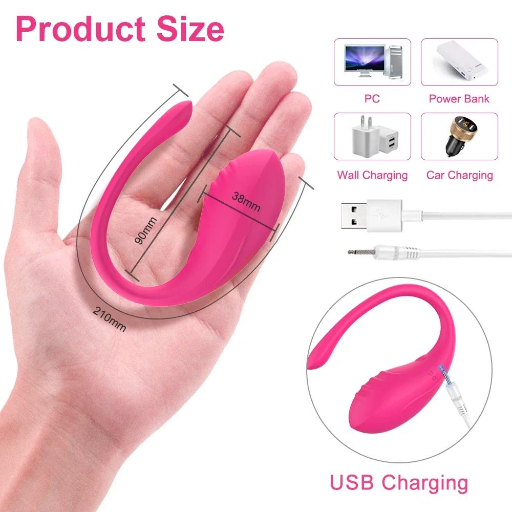 Wireless Bluetooth APP Vibrator Female Remote Control Egg Clitoris Stimulator G Spot Massager Sex Toys for Women Adults Panties