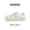Augustus Dengde Training Shoes Women's 2025 Summer New Thin Casual Sports Board Shoes New Chinese Satin White Shoes