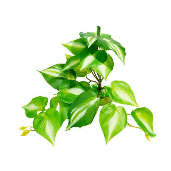 Reptilienbecken Künstliche Pflanzen Dekoration Chamäleon Eidechse Laubfrosch Schildkröte Terrarium Zubehör Tier Sonnenplatz mit Saugnapf