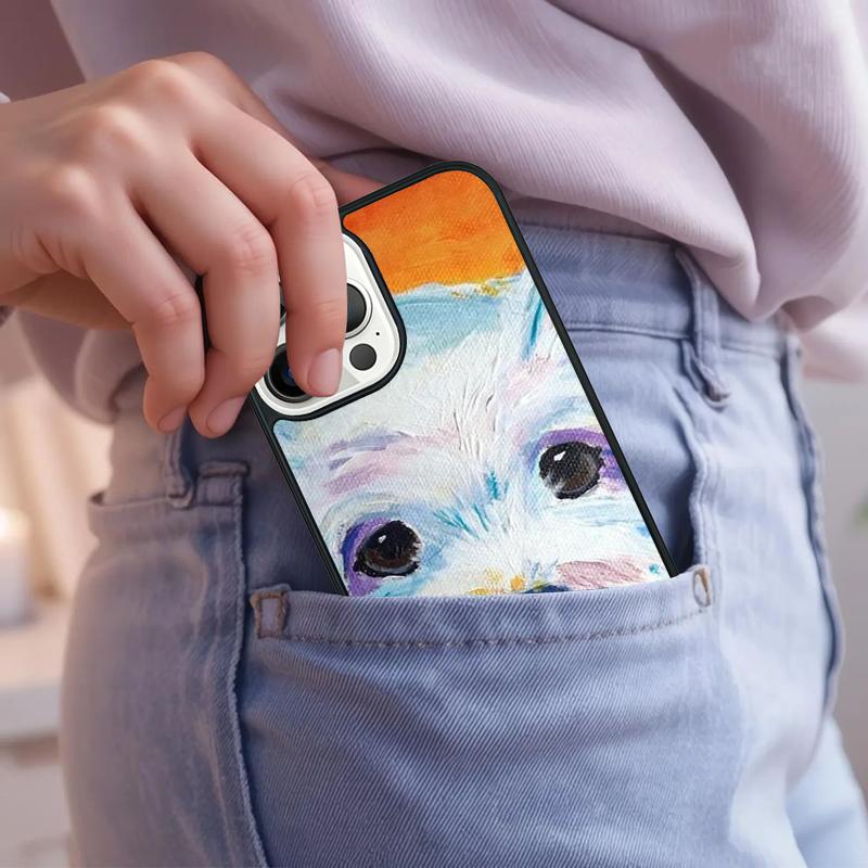 Westie Dog Phone Case For iPhone 17 Air 15 16e 14 13 Pro Max Coque 12 11 Pro Max PLUS cover