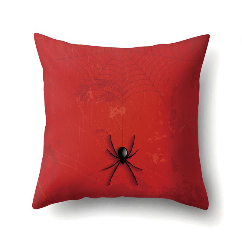 Halloween Polyester Pillowcase Car Pumpkin Sofa Cushion Cover Office Home Living Room Pillowcase