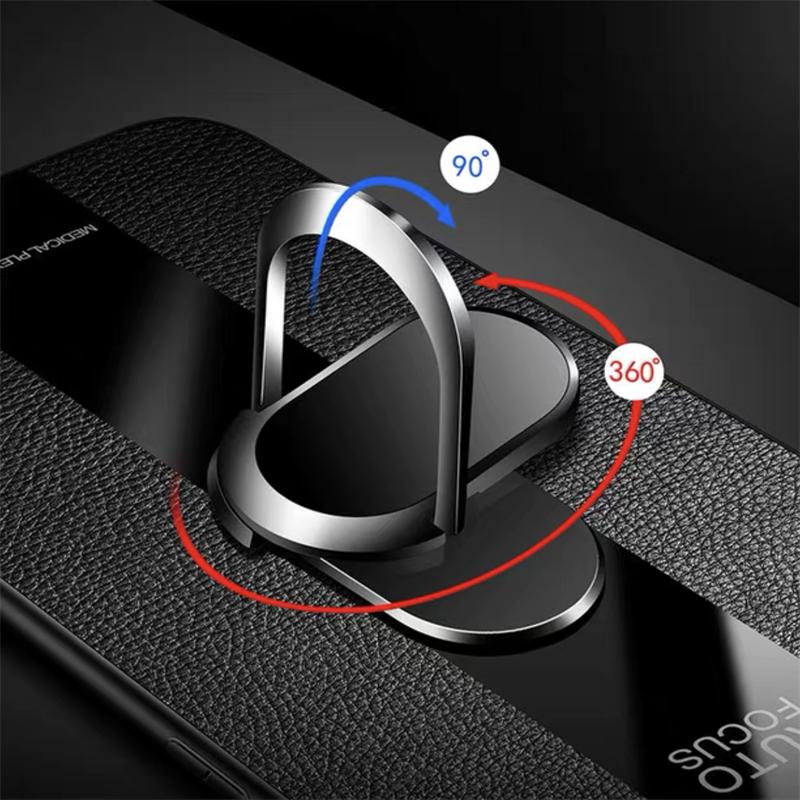 Case For POCO X7 Pro 5G Case Magnetic Ring Phone Cover For Xiaomi POCO X7 Pro Redmi Turbo 4 Luxury Leather Shell Silicone Bumper