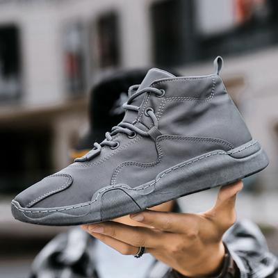 Zapatos de Verano Hombre Zapatillas Casual Transpirables para Caminar Planas con Cordones Zapatillas de Skateboard Moda Ligeras Zapatos Vulacnizados de Hombre