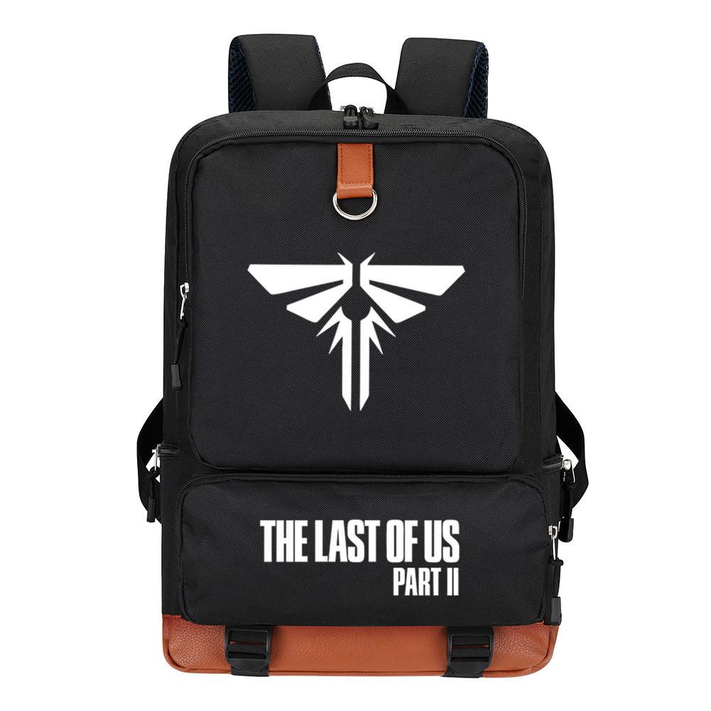 The Last Of Us Surrounding Backpack Primary And Secondary School Students Campus Popular Schoolbag Cartoon Backpack Backpack