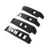 Car Window Lift Switch Panel Cover Carbon Fiber Style Replacement for Civic 11th 2022 LHD