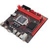 H81 Micro ITX Motherboard for LGA1150 DDR3 1920x1080 60Hz Serial ATA2.0 M.2 NVME Mining Motherboard for Core I7 I5 I3