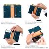 Agility Affa (AGILITY) affa) ``Bibret Bifold Wallet'' Bifold Wallet mini wallet Fashionable wallet mini genuine leather men's ladies made in Japan