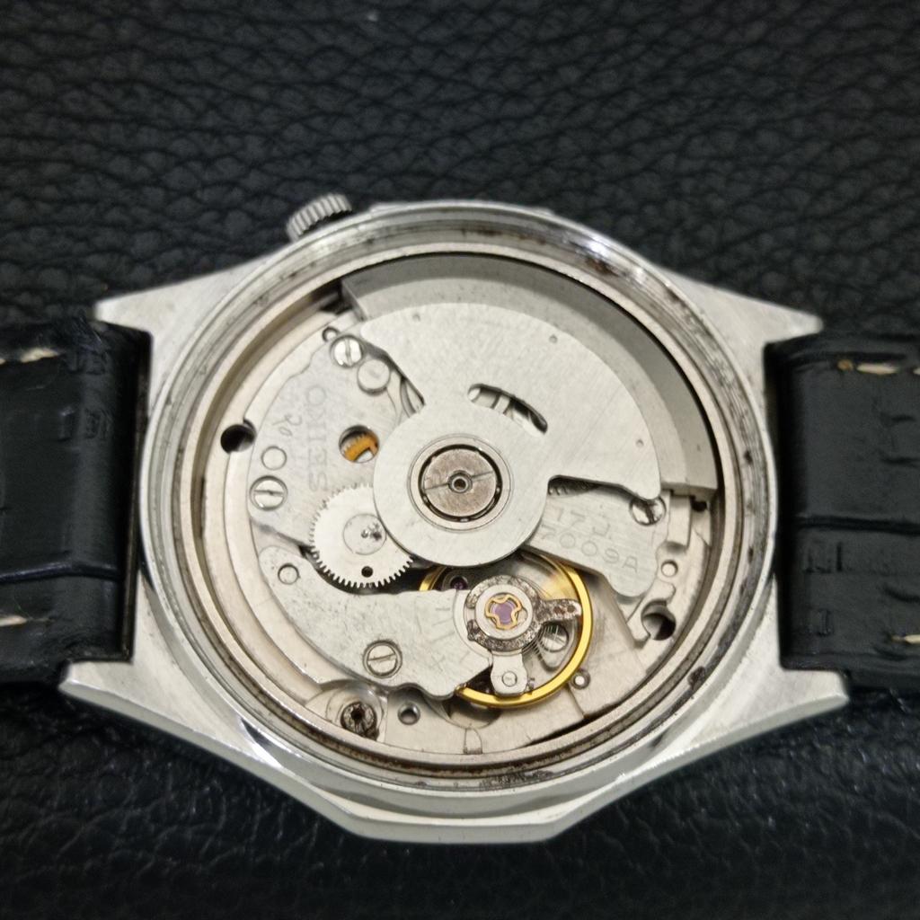 VINTAGE SEIKO 5 AUTOMATIC 7009A JAPAN MENS ORIGINAL DIAL WATCH A709146-1