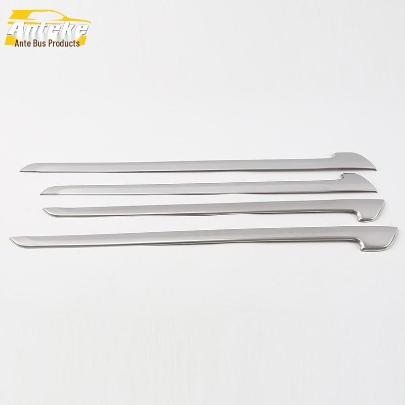 Suitable for 2017 CR-V Interior Door Panel Trim: Armrest Box Bright Strip Sticker Car Accessory