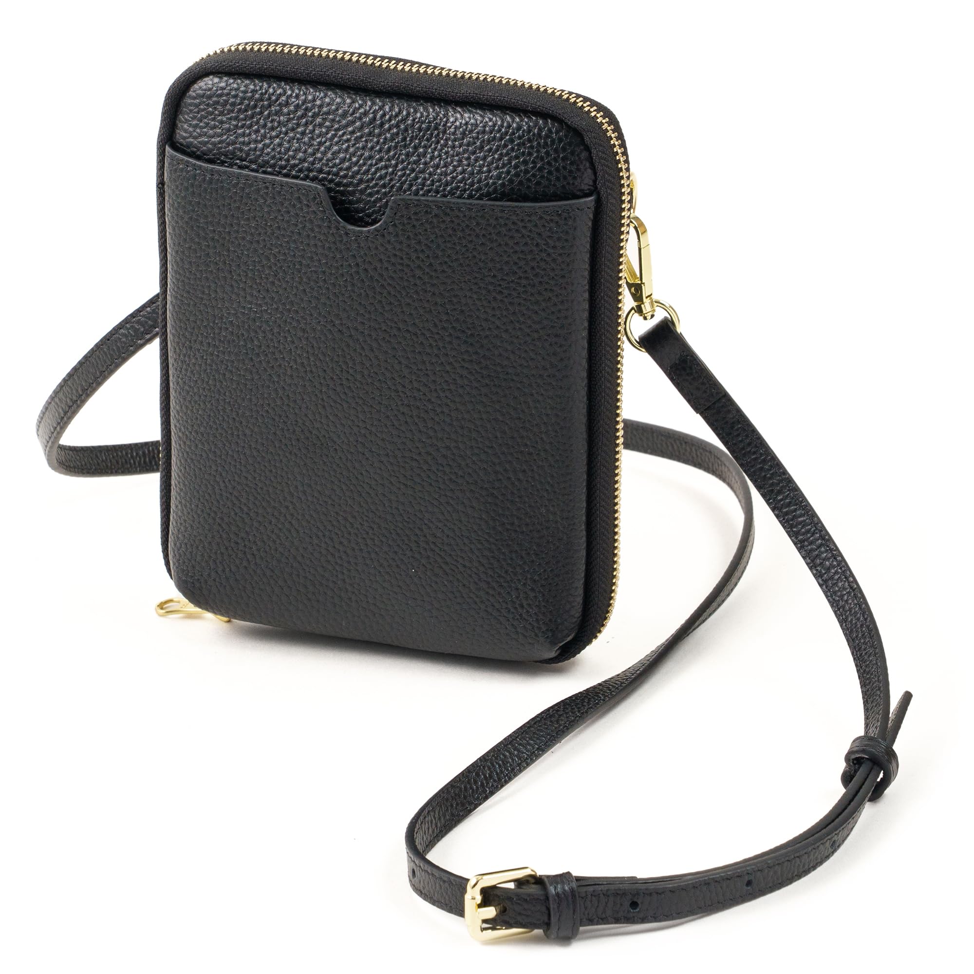 

Genuine leather smartphone smartphone shoulder bag easy to take coins in and wallet shoulder mini shoulder with key shoulder bag [MALFY] pouch, [2025, чорний