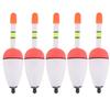 5PCS EVA Foam Fishing Slip Bobbers Long-range Casting Multiple Specifications Fish Floats Lightweight Lightwieght