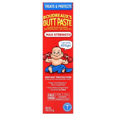 Diaper Rash Ointment, Max Strength, 113G(4Oz)