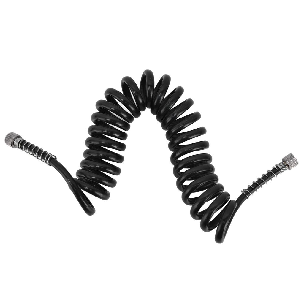 Air Hose Polyurethane Coil Air Hose with G1 8 Female Thread Fittings for Paint Airbrush Accessories