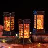 Halloween Pumpkin Lantern Ghost Lantern Ghost Festival Skull Wind Lantern Halloween Night Light Desktop Ornament Candle Lantern