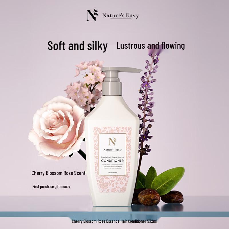 

Cherry Blossom Rose Essence Smoothing Hair Conditioner