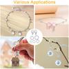 1200Pcs Jump Rings Kit With Lobster Clasps,Plier,Tweezer & Storage Box For DIY Necklace Bracelet Earring Jewelry Making Repair
