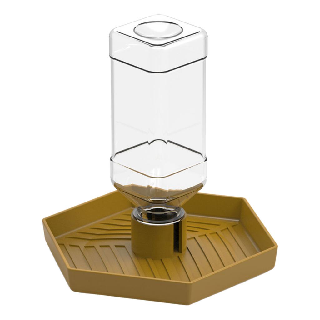 Automatyczny dozownik wody dla gadów, łatwy w czyszczeniu podajnik karmy, miska na wodę dla żółwi i jaszczurek, poidło dla zwierząt Anticlip