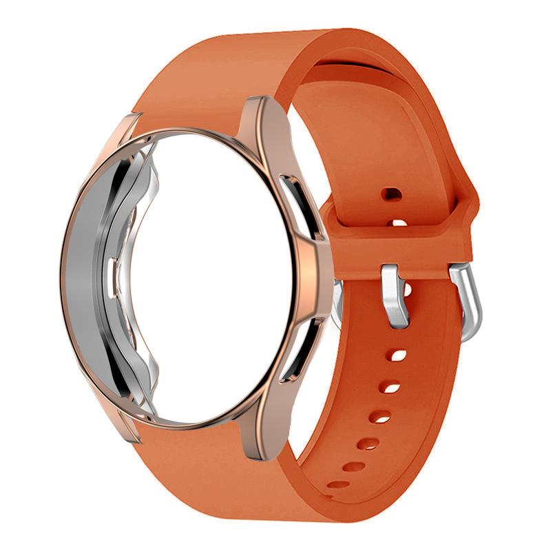 Case+strap For Samsung Galaxy Watch 4 classic 46mm 42mm 44mm 40mm smartwatch correa Ridge Sport Bracelet Galaxy Watch 4 strap