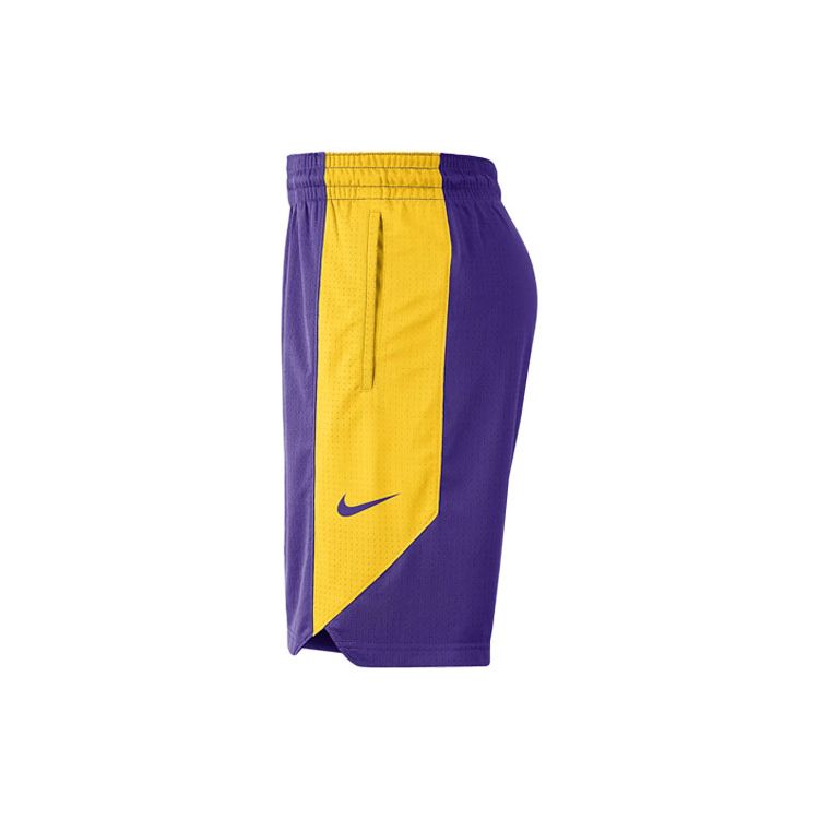 Nike NBA Los Angeles Lakers Shorts Men Bottoms Purple AJ5078-504
