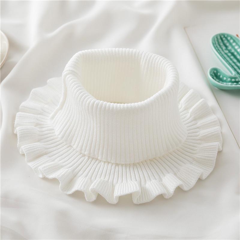 Damen Grobstrick Schal Pullover: Warmer, vielseitiger Nackenschutz für Herbst & Winter mit dekorativem Kragen