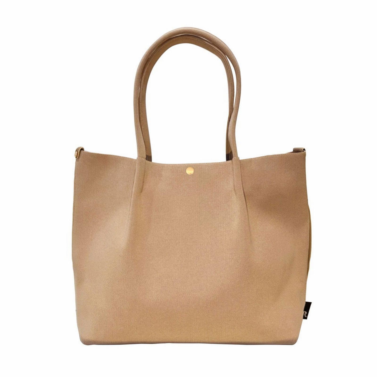 Аккуратная, простая, горизонтальной вязки сумка-тоут, которую можно стирать. LT. Средняя. Refle-B 1075